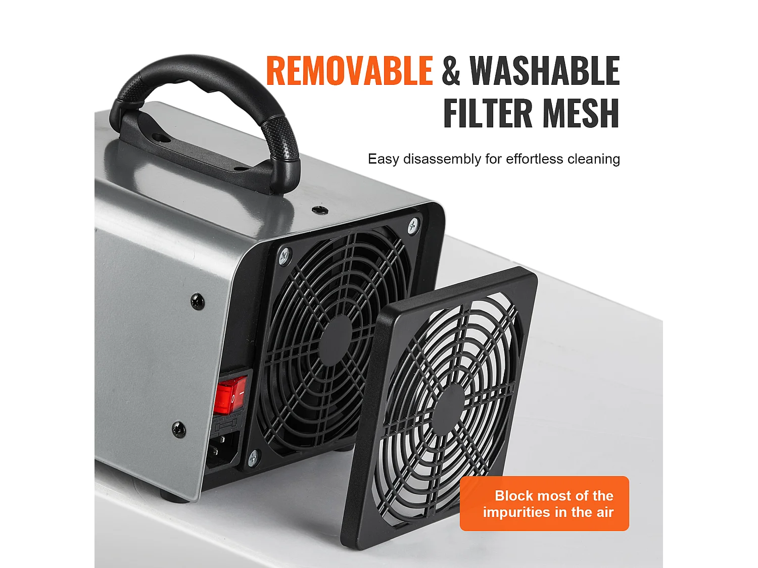 Générateur D'ozone SucceBuy, 36000 mg/h Machine à Ozone avec Minuterie de 0 à 120 Minutes