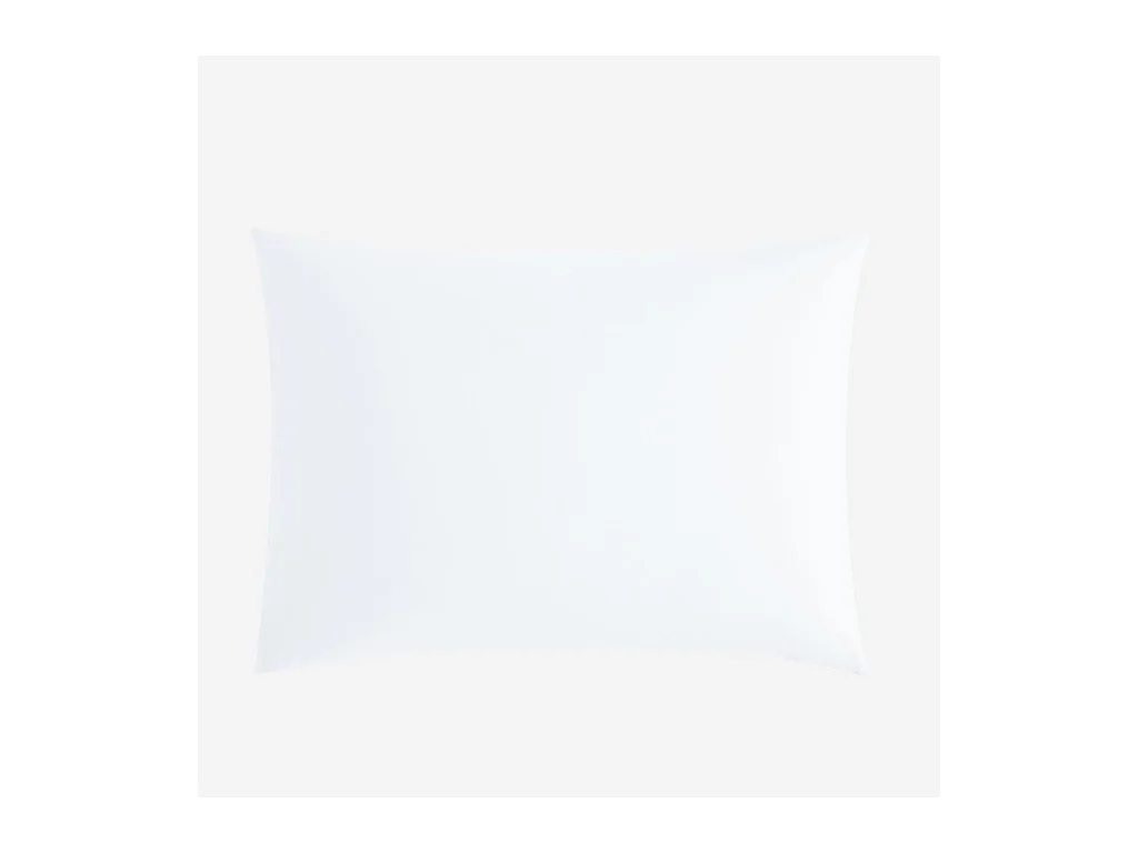 Habitat - Taie d'oreiller en percale de coton - 50 x 70 cm - Blanc - Amance