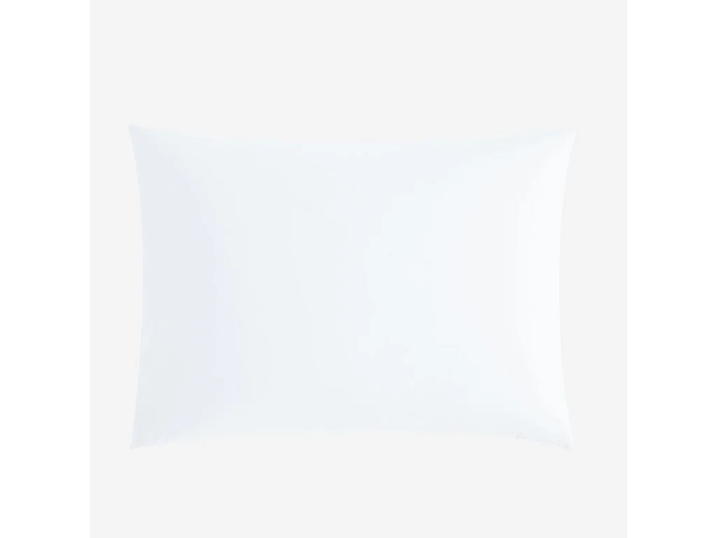 Habitat - Taie d'oreiller en percale de coton - 50 x 70 cm - Blanc - Amance