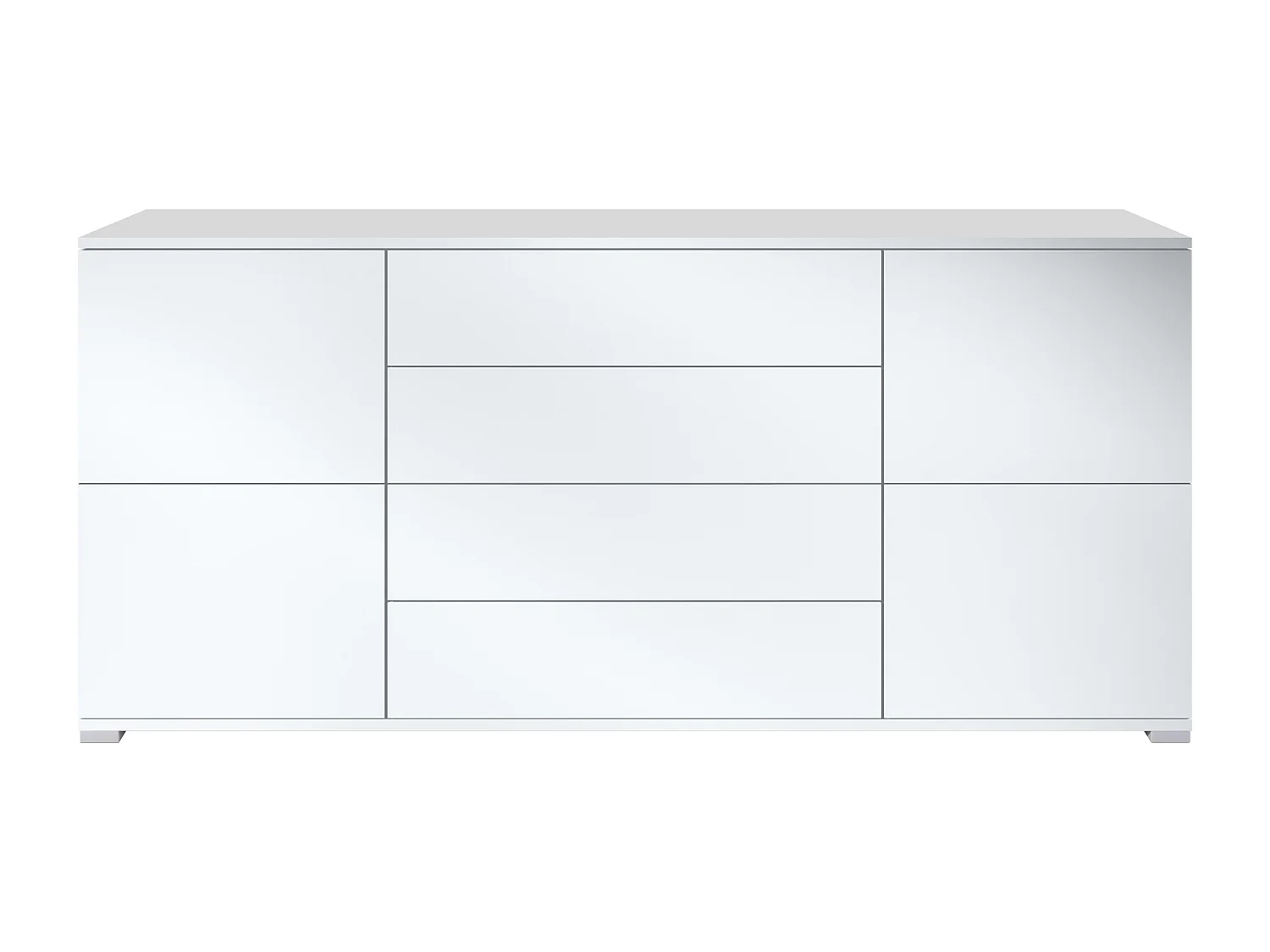 SIDEBOARD Rova Weiß matt