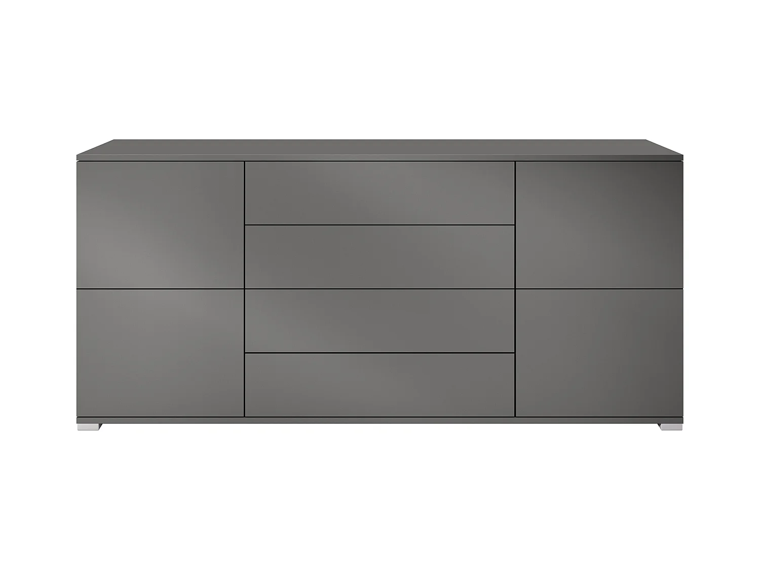 SIDEBOARD Rova Anthrazit matt