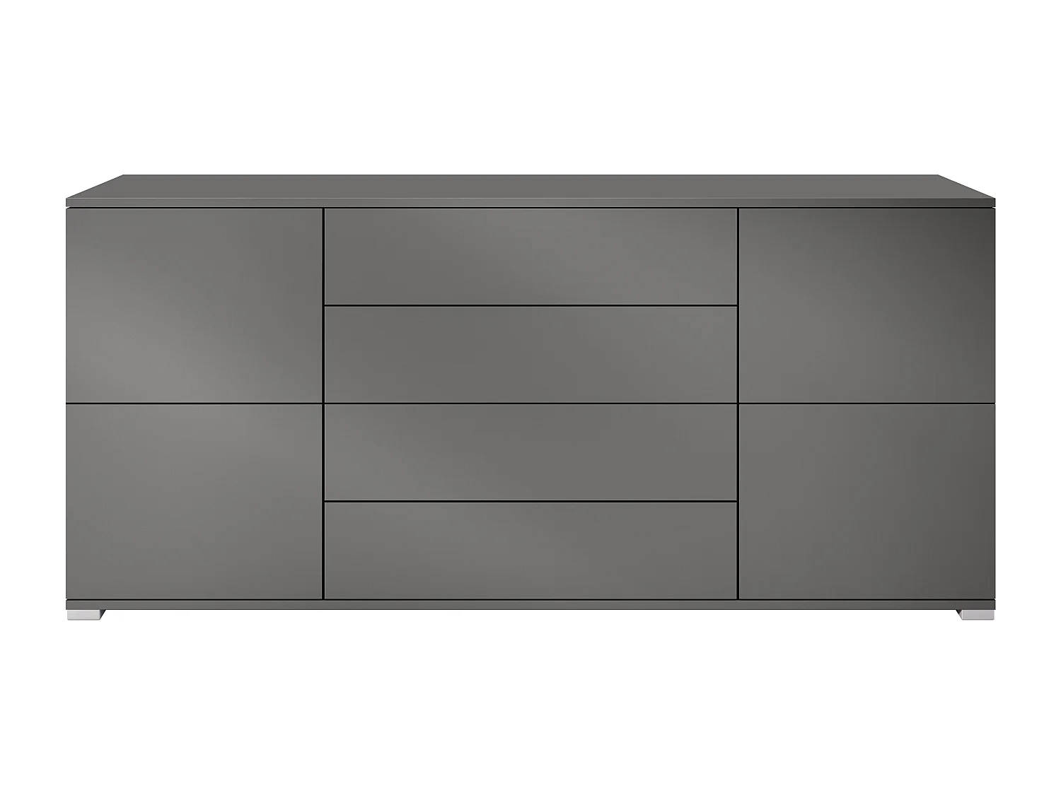 SIDEBOARD Rova Anthrazit matt