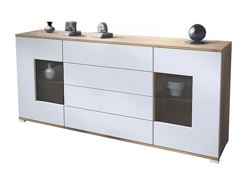 SIDEBOARD Grömitz Weiß matt