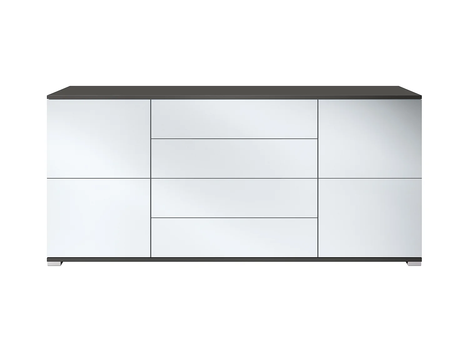 SIDEBOARD Rova Weiß matt