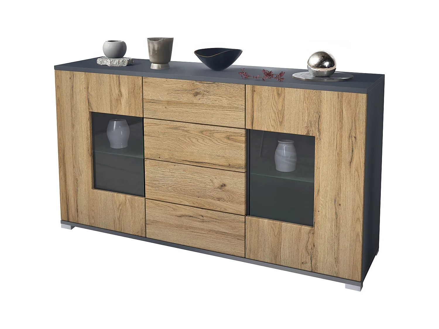 SIDEBOARD Grömitz Eiche Natur