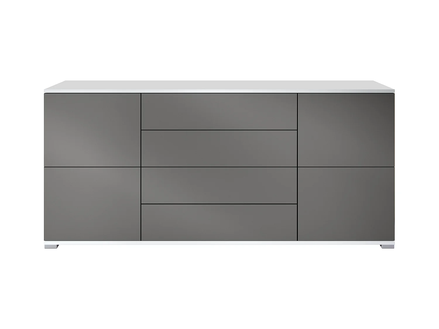 SIDEBOARD Rova Anthrazit matt
