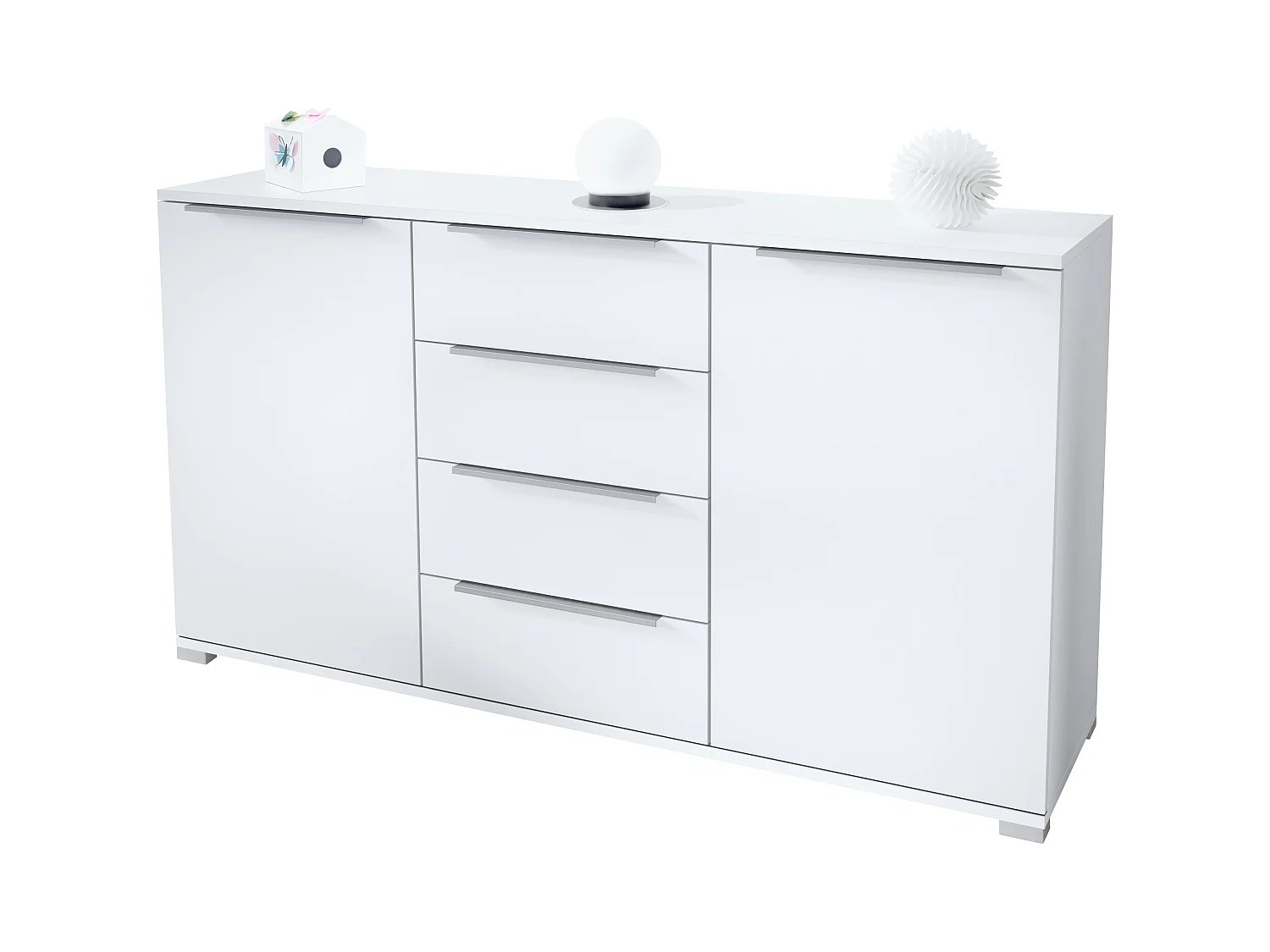 SIDEBOARD Linio Weiß matt