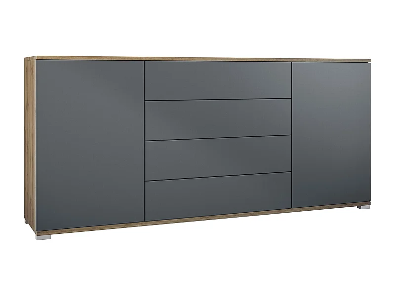 SIDEBOARD Santo Anthrazit matt