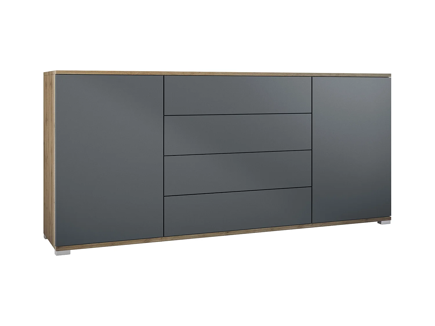 SIDEBOARD Santo Anthrazit matt
