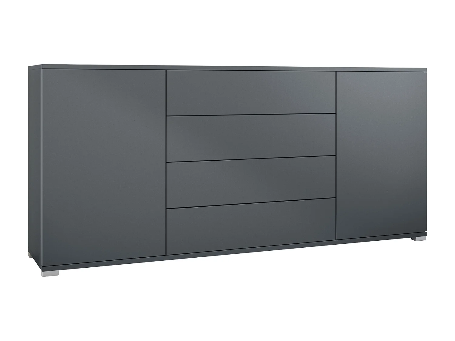 SIDEBOARD Santo Anthrazit matt