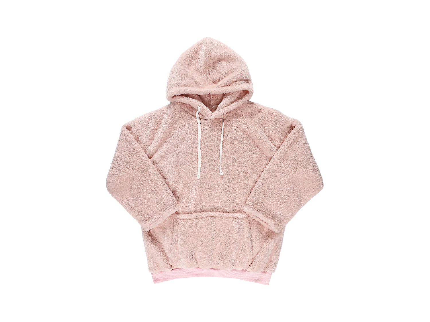 Sweat A Capuche Hoodie Flemme De Ouf Rose Rose, Blanc