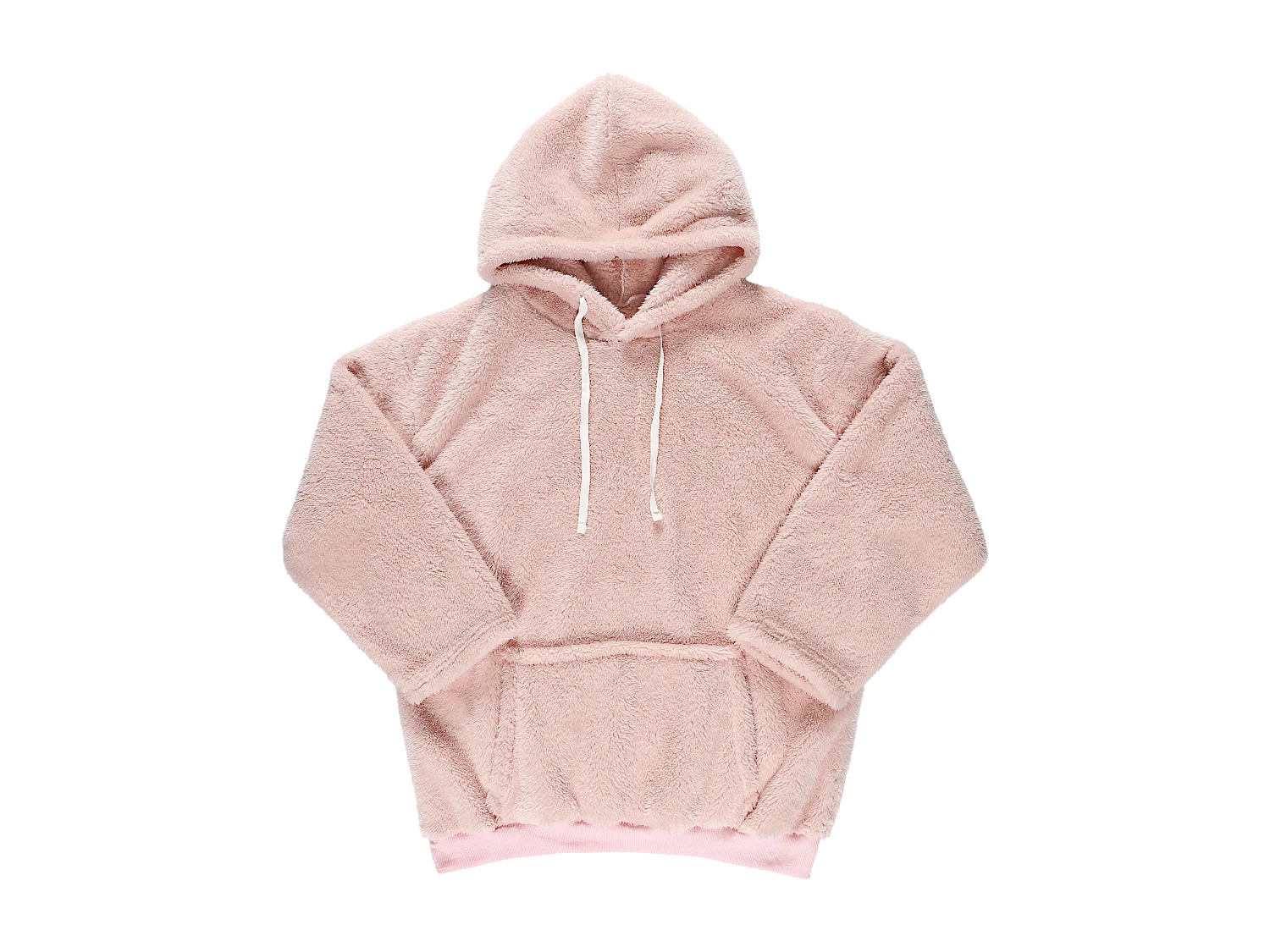 Sweat A Capuche Hoodie Flemme De Ouf Rose Rose, Blanc