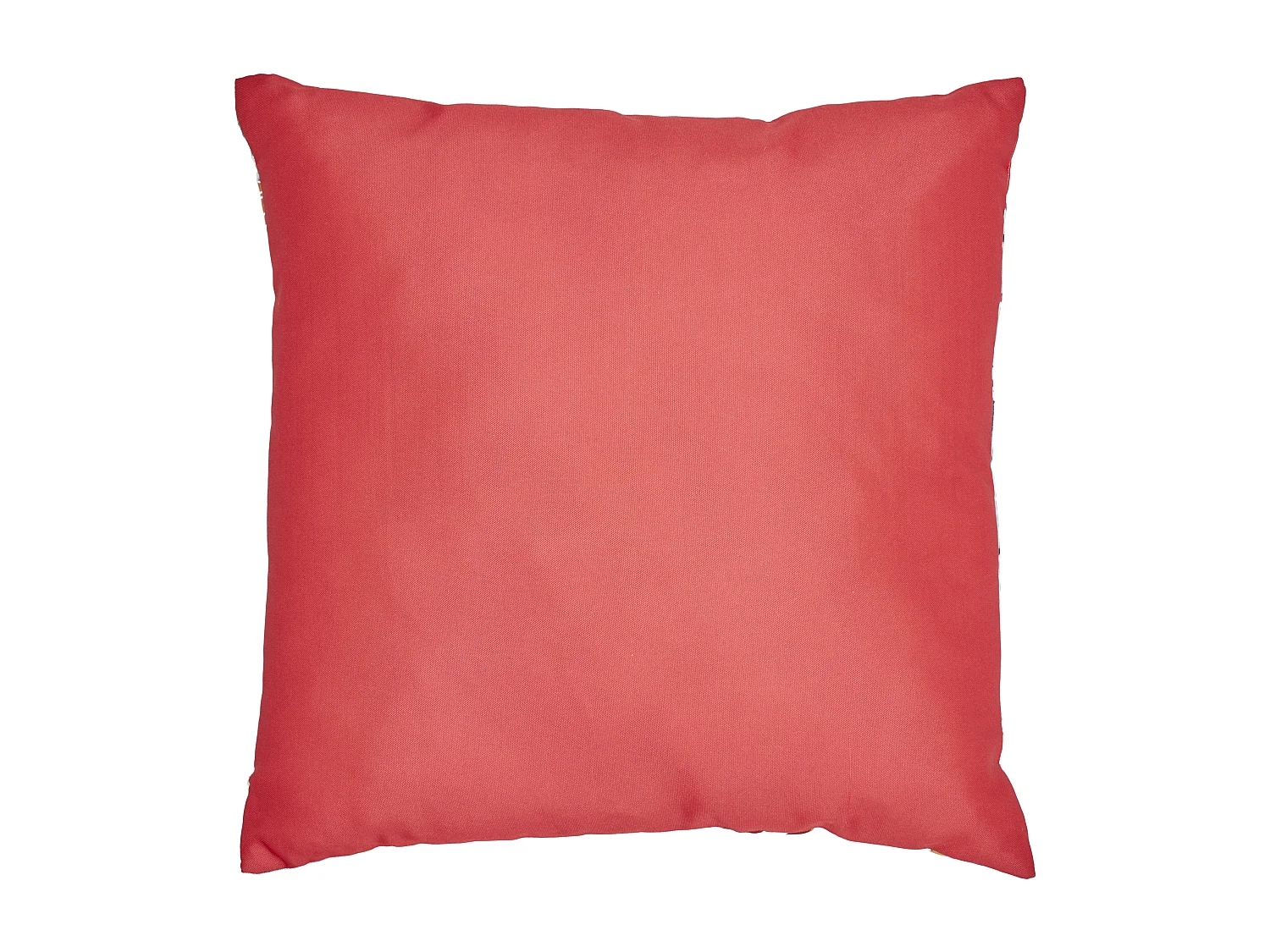 Coussin Deperlant Paradis Exotique 40x40cm Rose, Rouge, Vert, Jaune, Orange