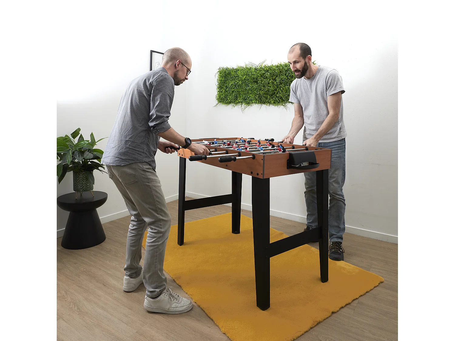 Table De Babyfoot Marron