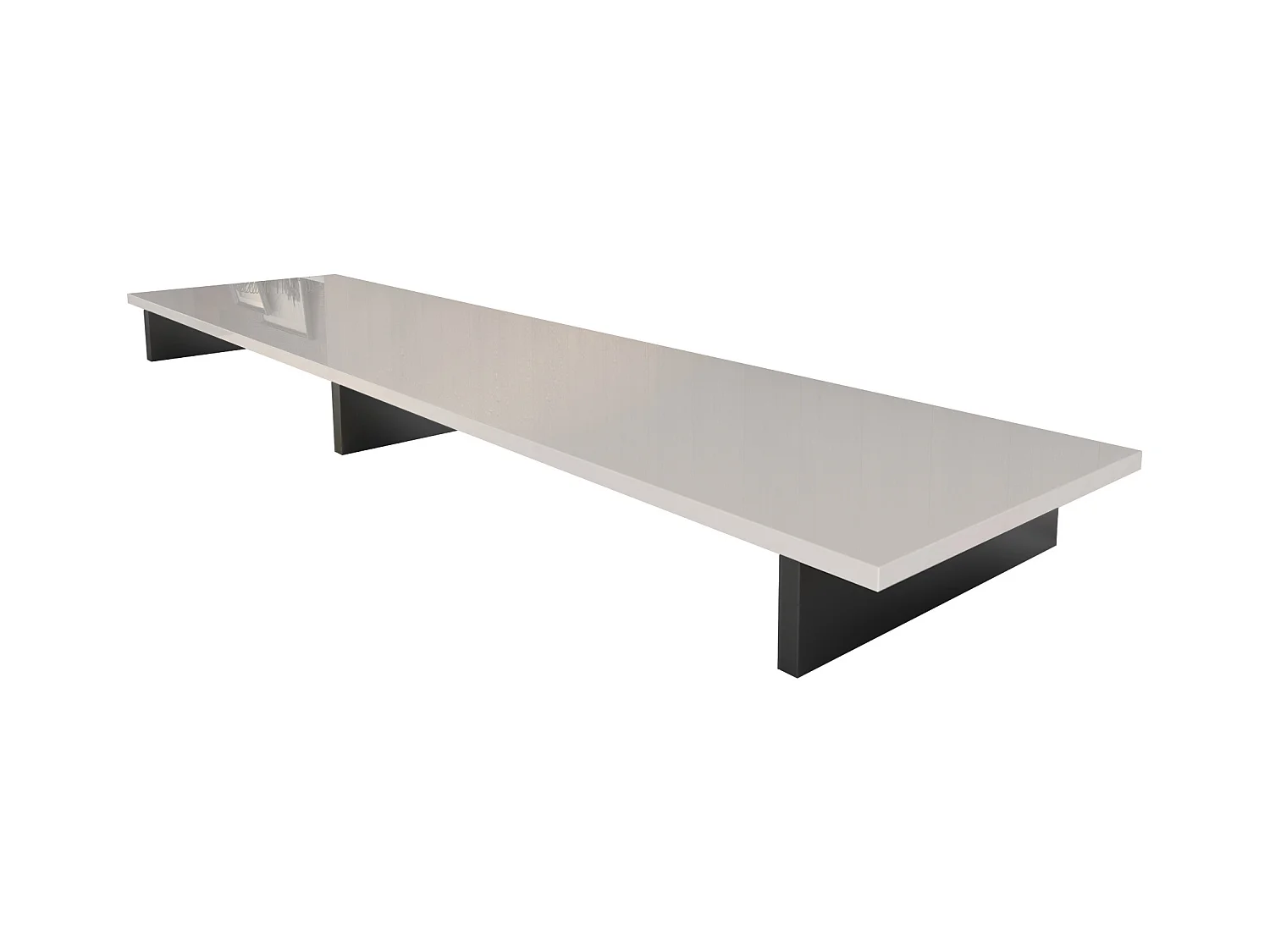 TVAUFSATZ Game Schwarz matt / Sandgrau Hochglanz