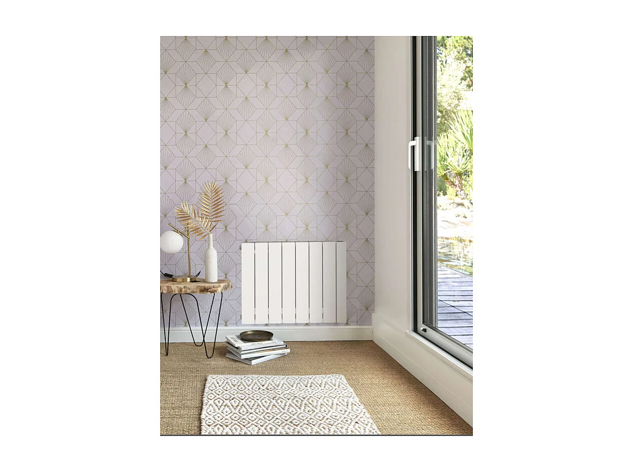 Radiateur électrique chaleur douce ATOLL TAXN horizontal 500W ACOVA TAXN 050 039 CF