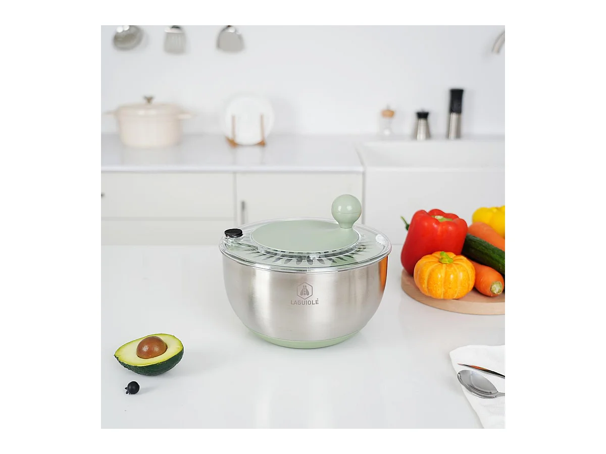 Essoreuse à salade 2 en 1