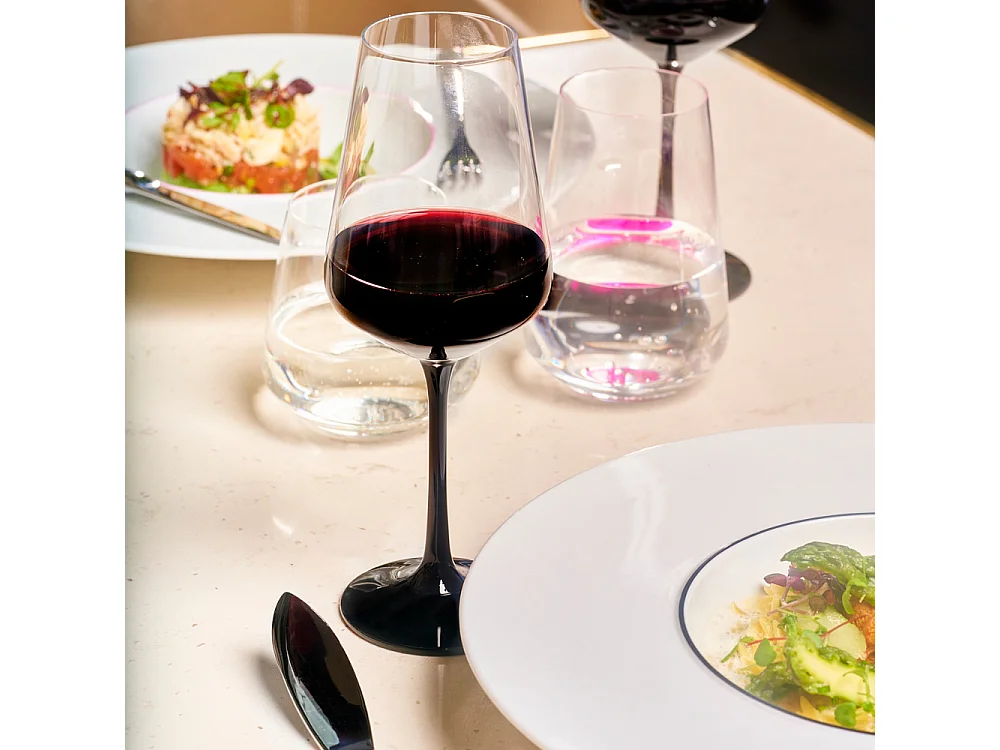 Set de 6 verres 250 ml en cristallin SIGNATURE