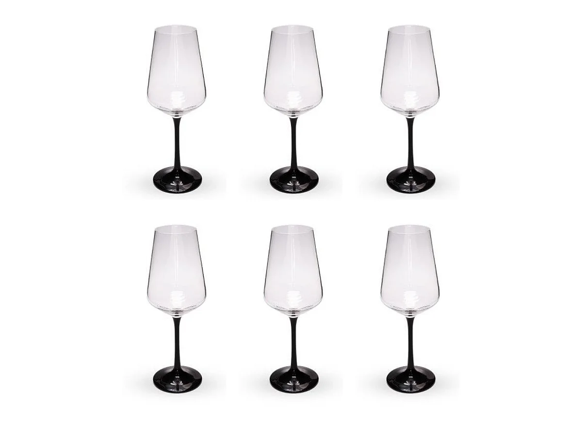 Set de 6 verres 250 ml en cristallin SIGNATURE