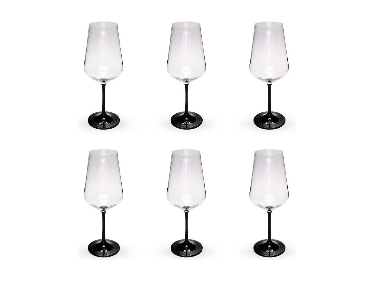 Set de 6 verres 450ml en cristallin SIGNATURE