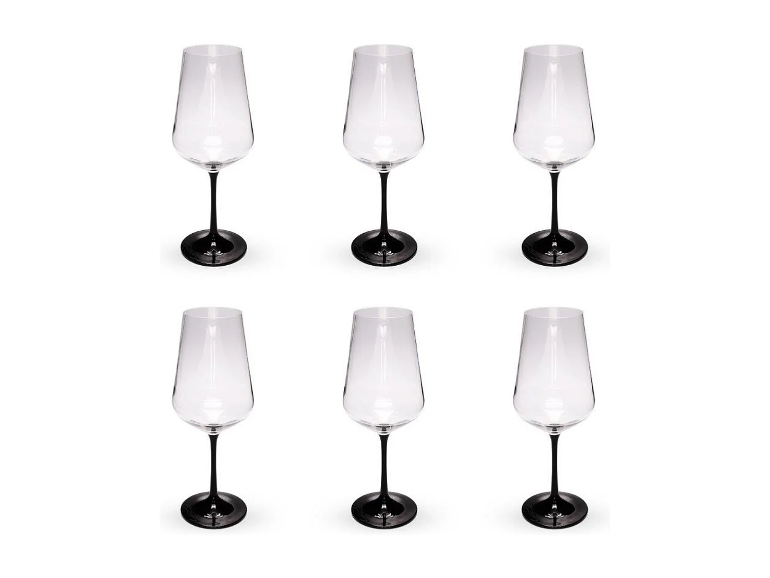 Set de 6 verres 450ml en cristallin SIGNATURE