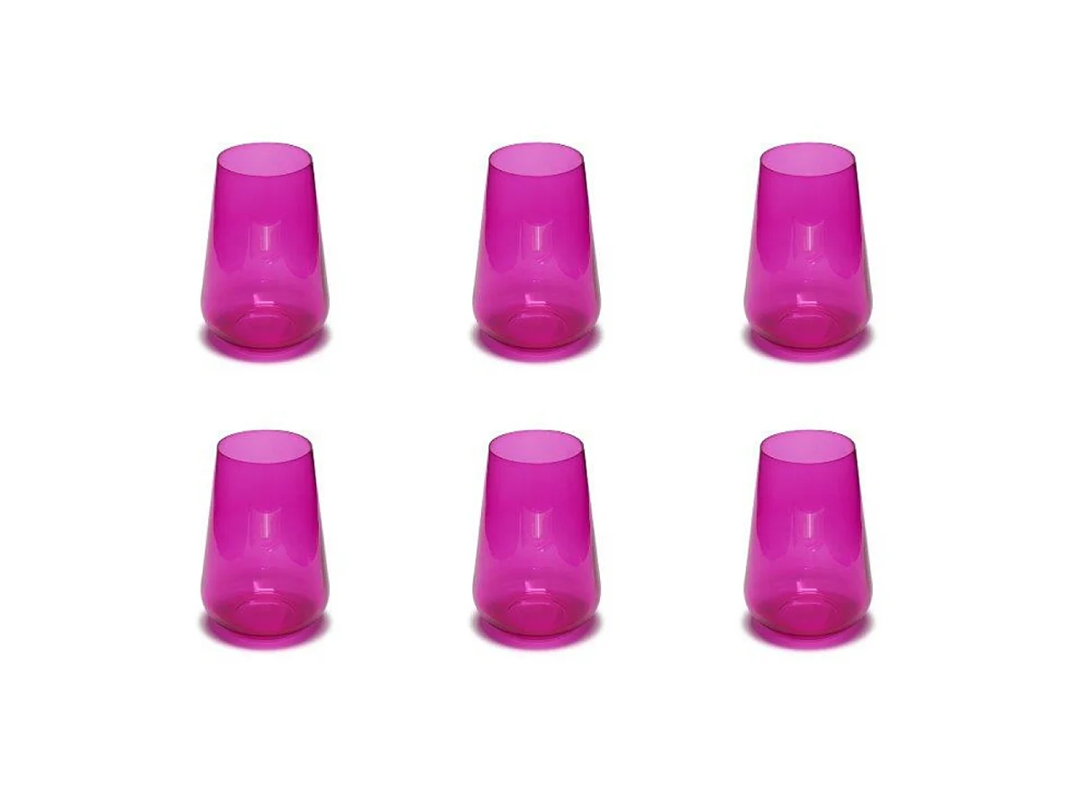 Set de 6 verres 380ml en cristallin SIGNATURE