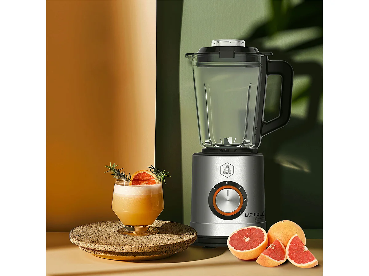 Blender 2 en 1 en inox