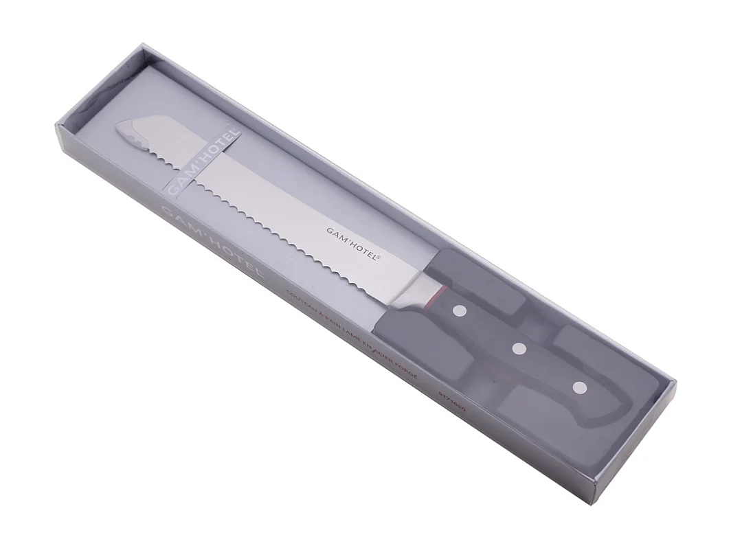 Couteau à pain en acier