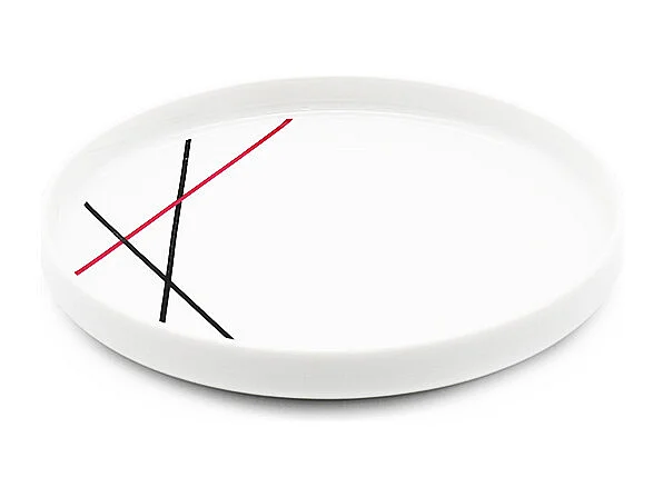 6 assiettes à dessert 20cm BISTROT