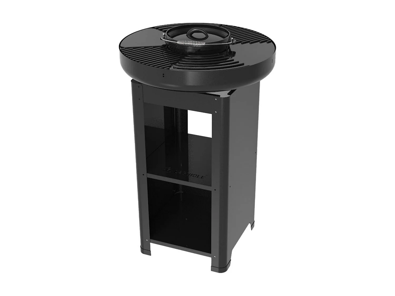 Brasero Moderne noir Ø60cm