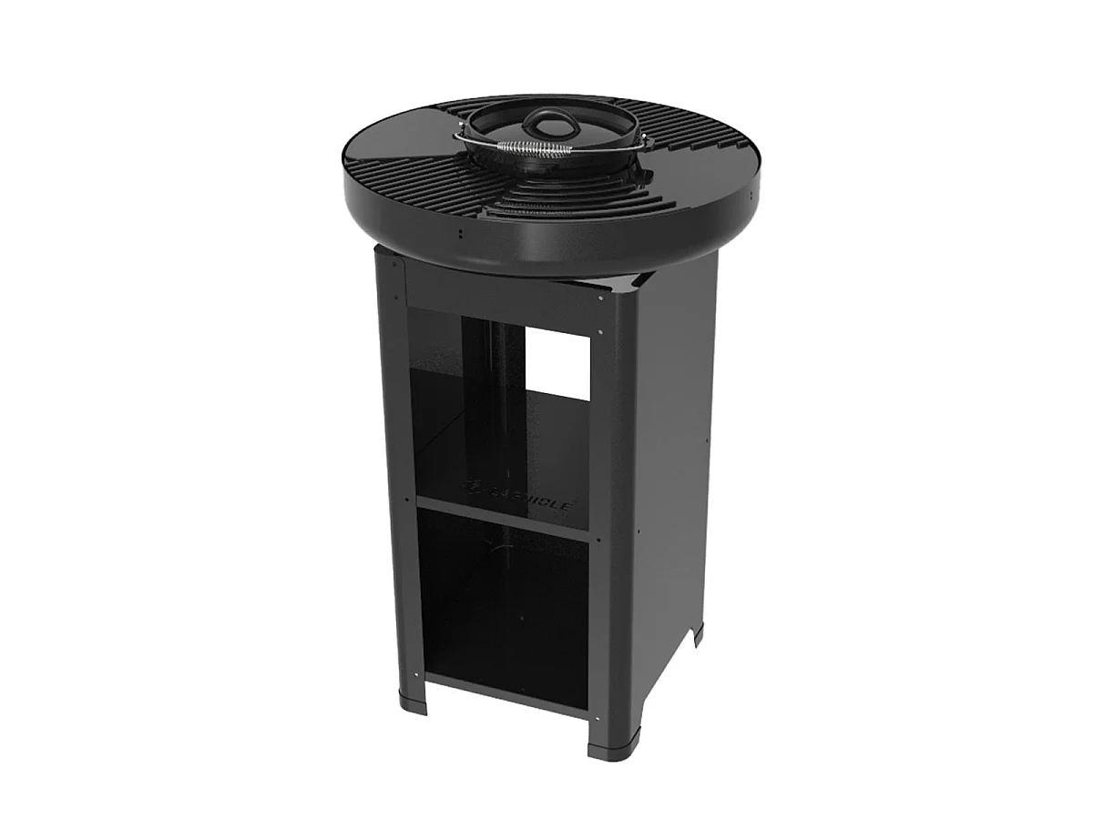 Brasero Moderne noir Ø60cm