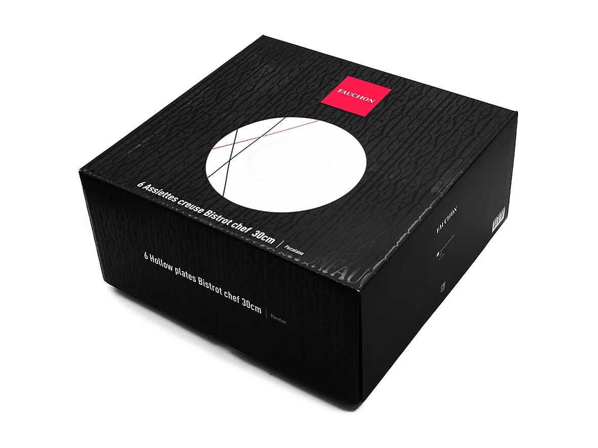 6 assiettes creuses 30cm BISTROT CHEF