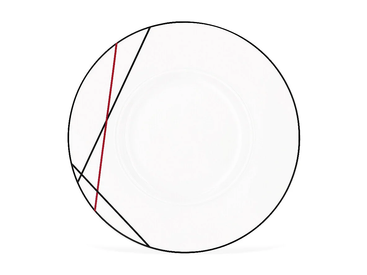 6 assiettes plates 29cm BISTROT CHEF