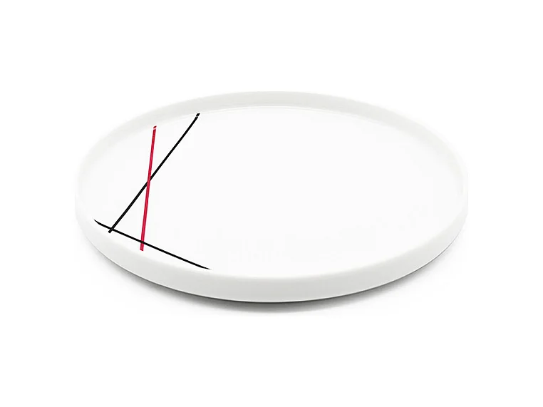 6 assiettes plates 27,5cm BISTROT