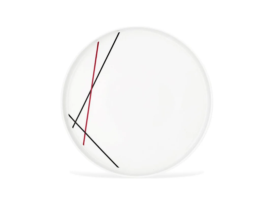 6 assiettes plates 27,5cm BISTROT