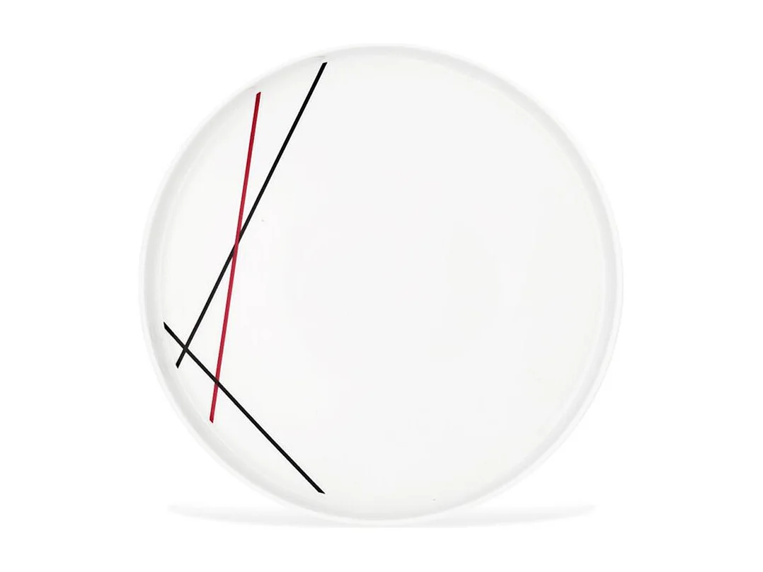 6 assiettes plates 27,5cm BISTROT