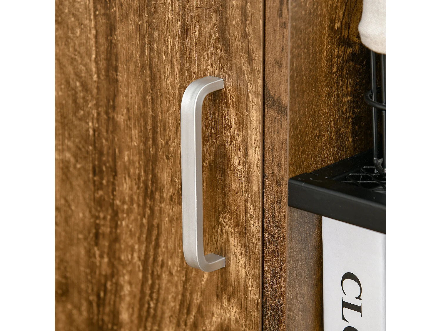 Mobile multiuso in stile nordico per stampante con rotelle