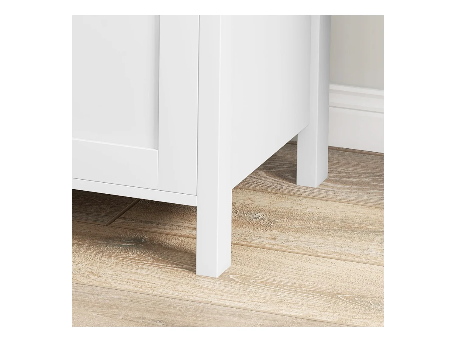 Mobile portadocumenti con 2 cassetti serratura e chiavi bianco