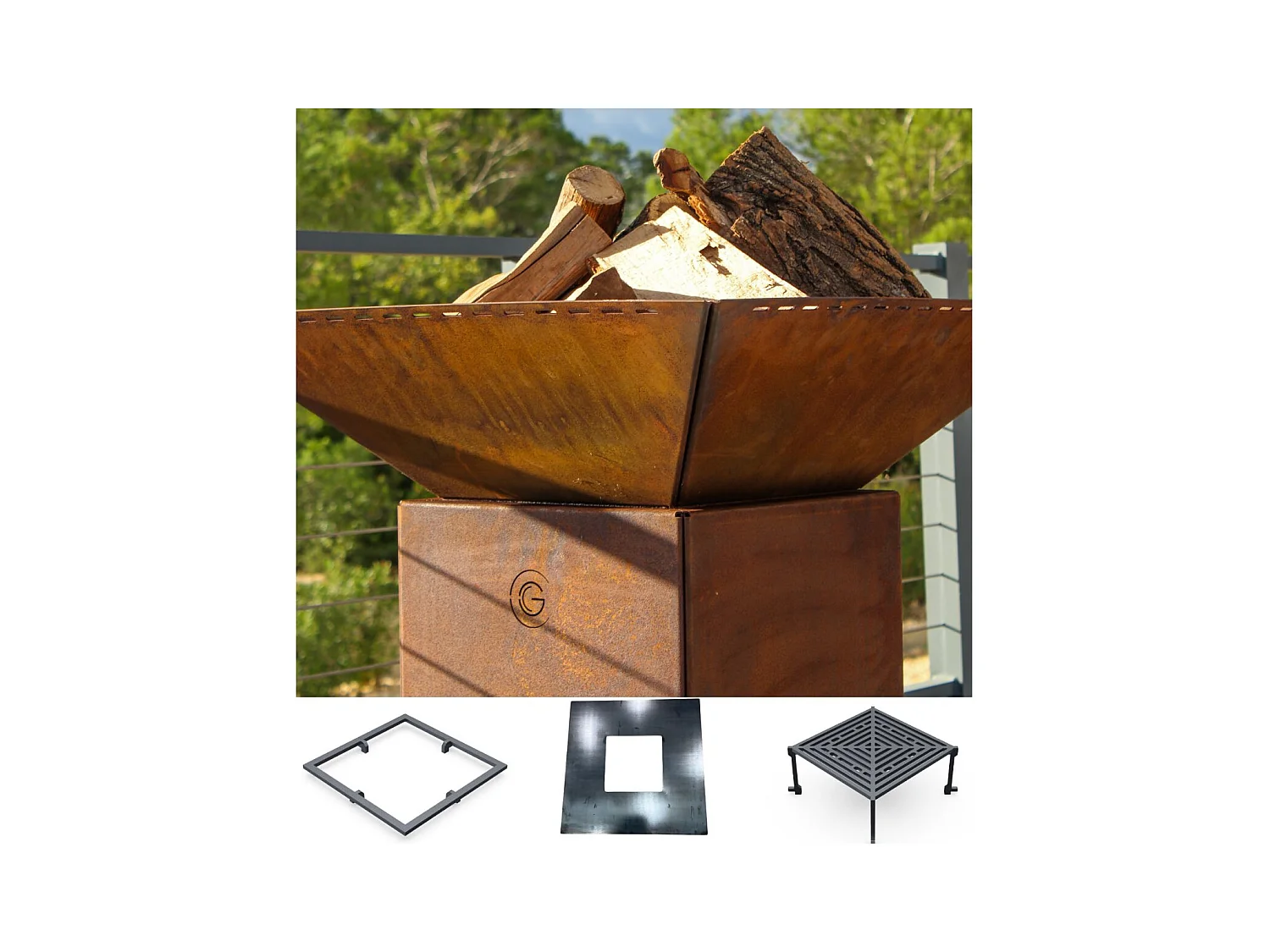 Kit de cuisson Brasero CEVENOL - CEVENOL POOL Rond 74 cm - Accessoire Cuisson Brasero Plancha Barbecue