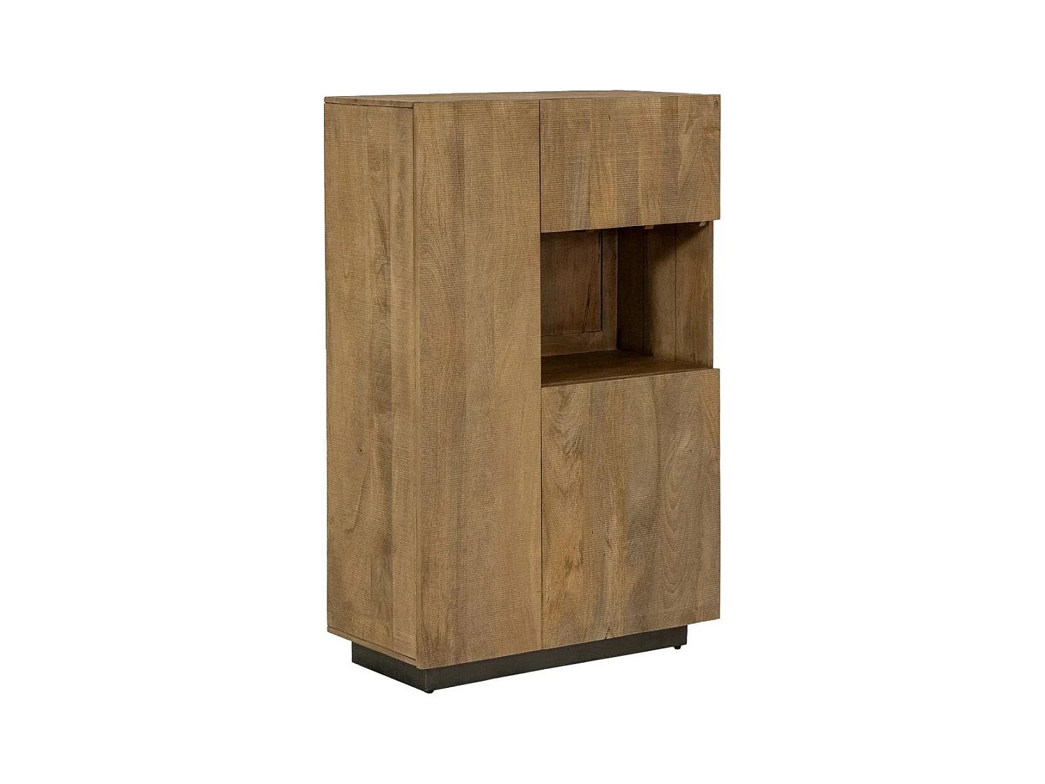 Armoire en bois de manguier et métal Isil