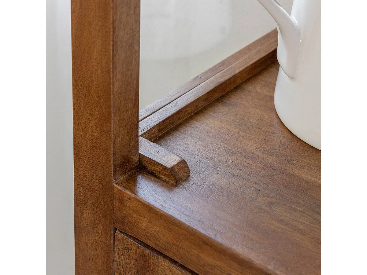 Columna acristalada en madera de mango Remick