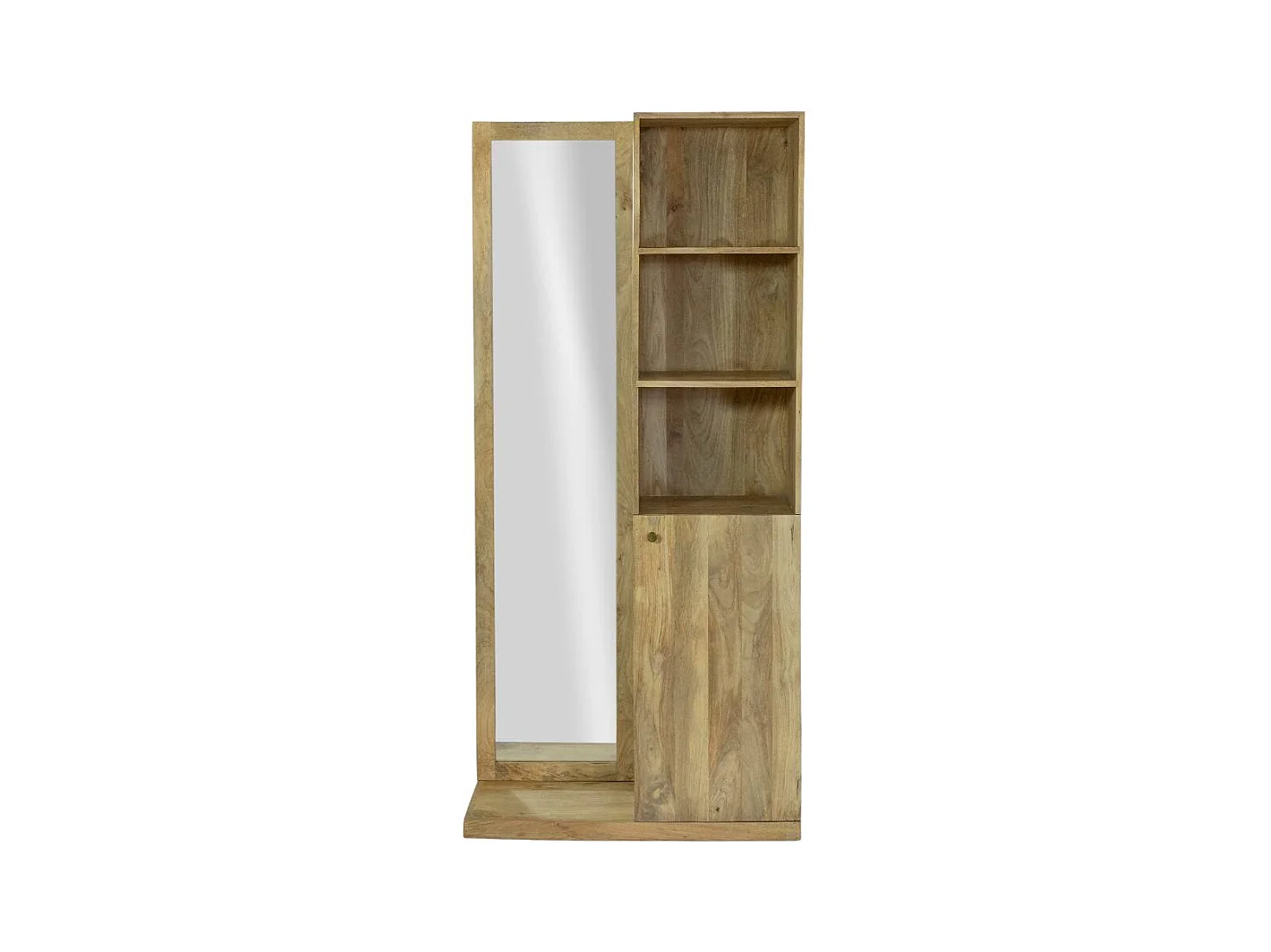 Dressing avec miroir en bois de manguier Juliet