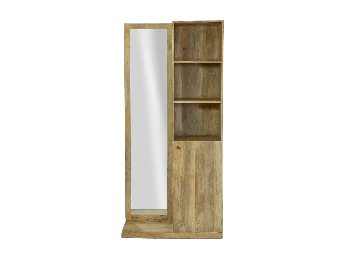 Dressing avec miroir en bois de manguier Juliet