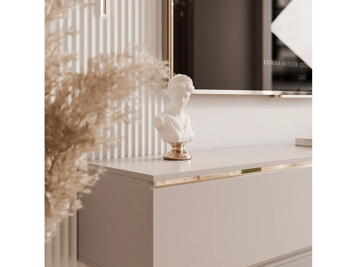 Meuble TV - 200 cm - SELIA - Cachemire