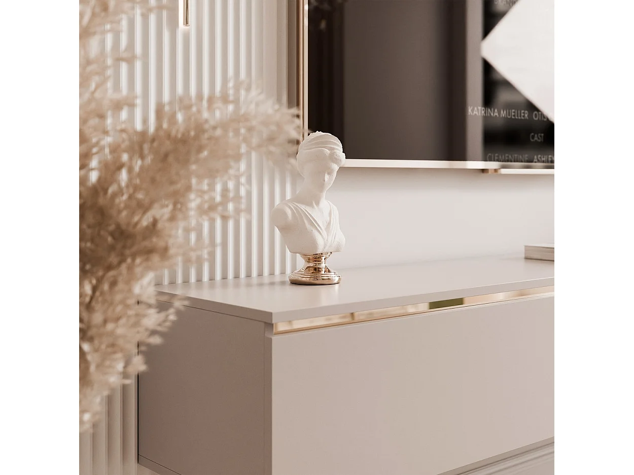 Meuble TV - 200 cm - SELIA - Cachemire