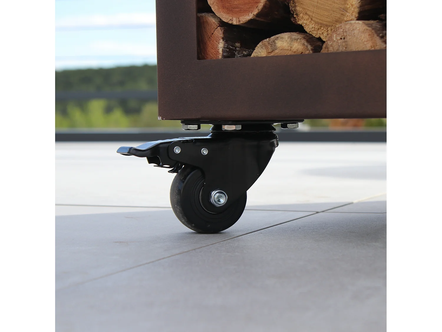 Roulettes - Pratiques et résistantes, idéales pour faciliter déplacement de vos équipements, meubles ou objets lourds tout en assurant une mobilité fluide et stable