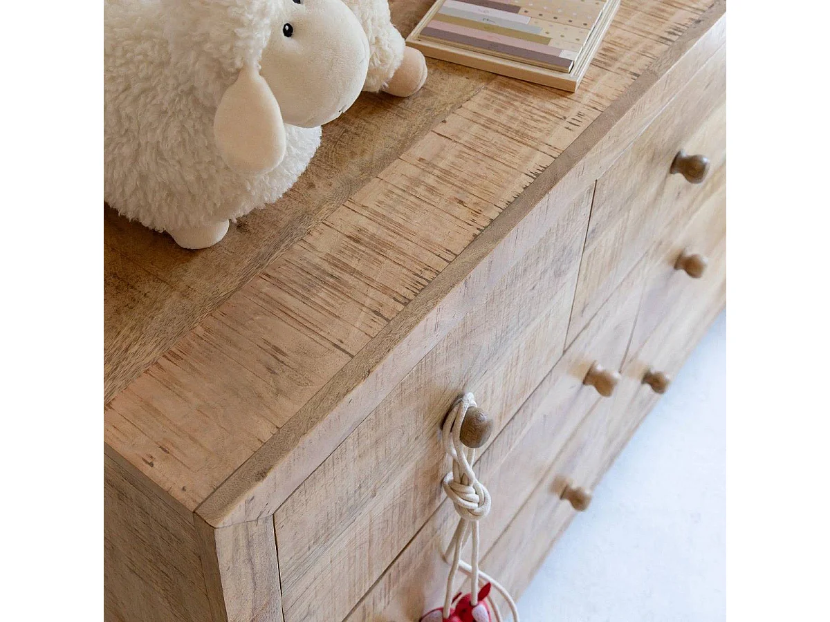 Commode en bois de manguier Sadie