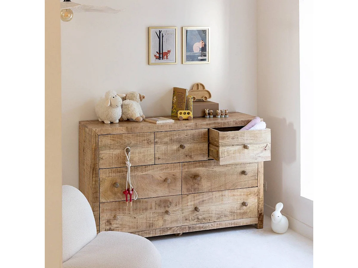 Commode en bois de manguier Sadie