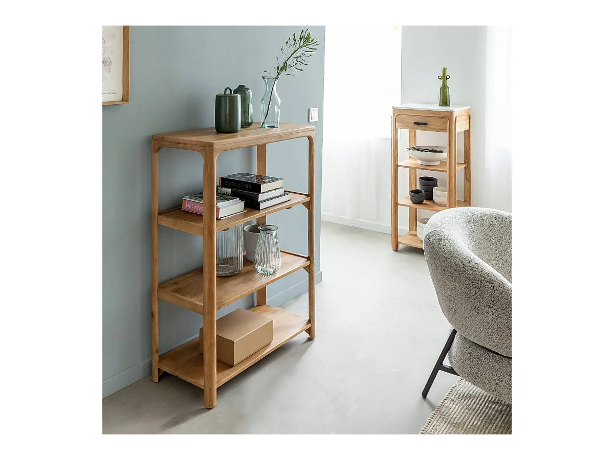 Estante en madera de mango Emyr