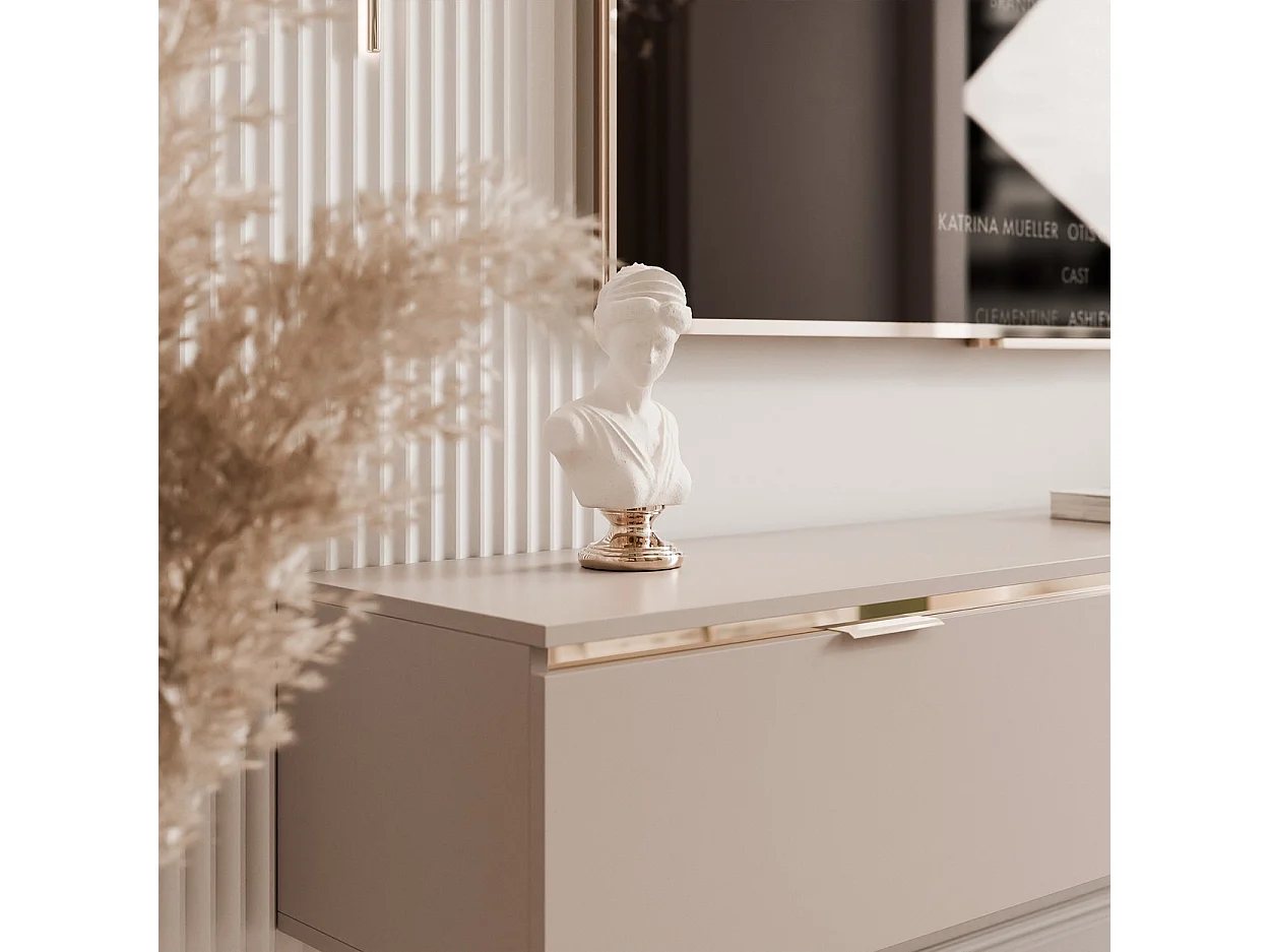 Meuble TV - 200 cm - SELIA - Cachemire